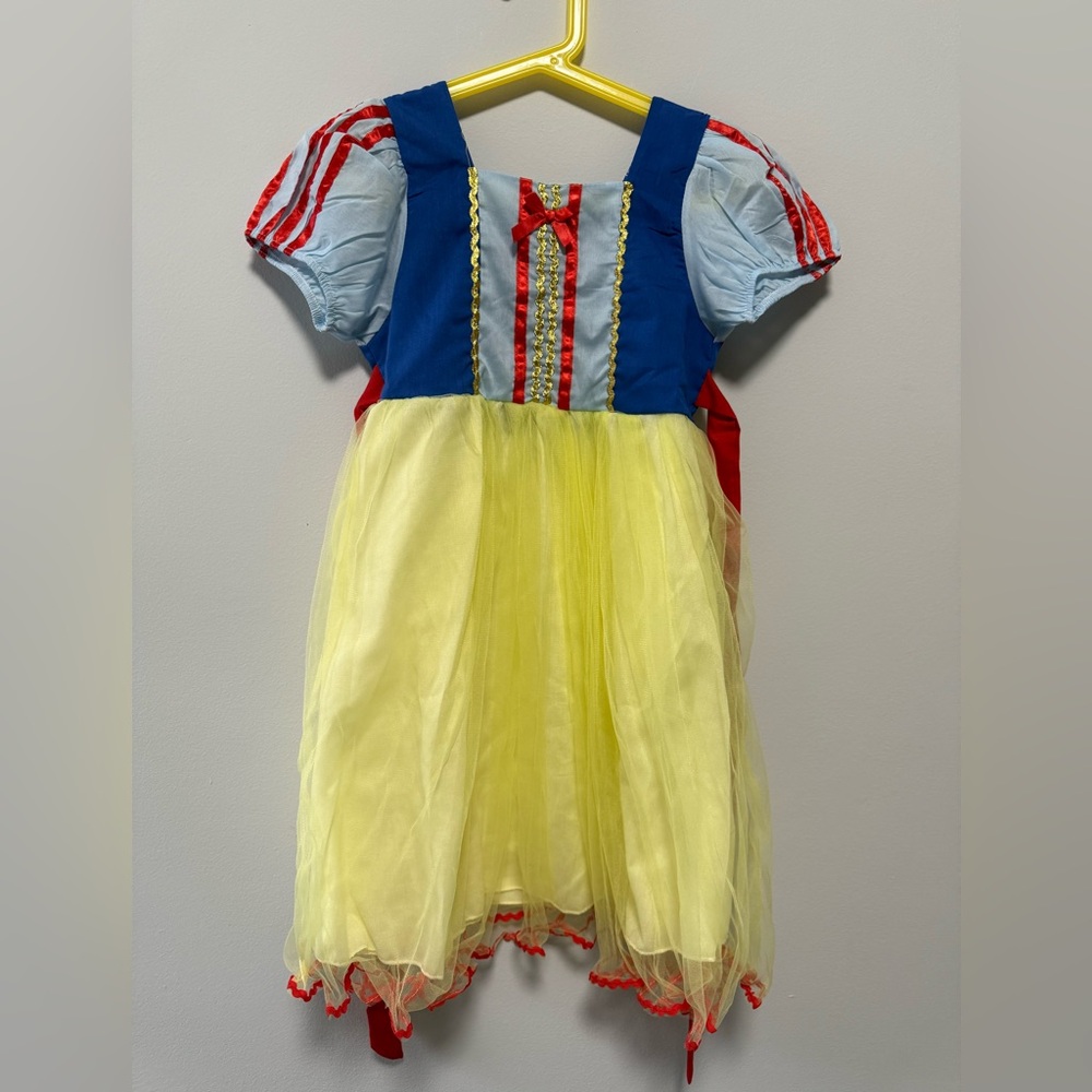 Kids Princess Costume - Blue, Yellow, Red